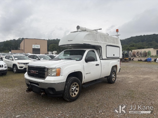 (Smock, PA) 2011 GMC Sierra 3500HD 4x4 Pickup Truck Runs & Moves) (Dash Warning Indicators On, Corro
