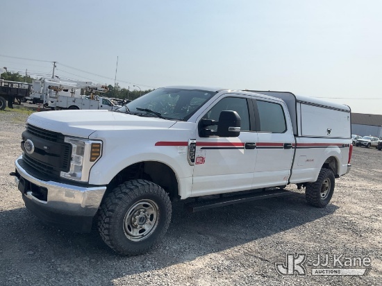 (Rome, NY) 2018 Ford F-350 Crew-Cab Pickup Truck Runs & Moves)(Dash Warning Indicators On