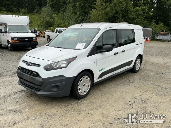 (Shrewsbury, MA) 2018 Ford Transit Connect Mini Cargo Van Runs & Moves) (Dash Warning Indicators On