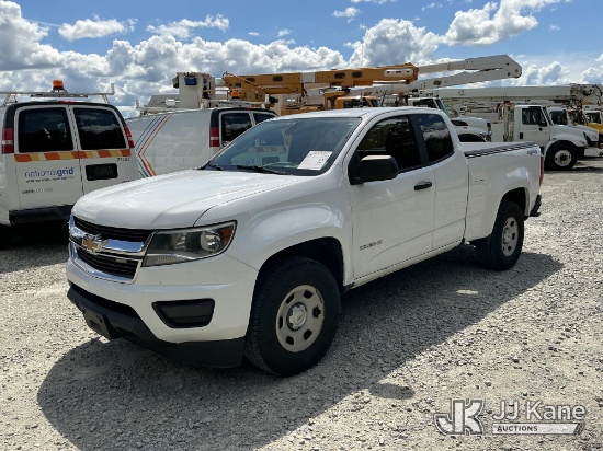 (Shrewsbury, MA) 2017 Chevrolet Colorado Extended-Cab Pickup Truck Runs & Moves