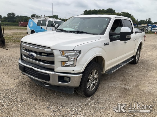 (Charlotte, MI) 2017 Ford F-150 Crew-Cab Pickup Truck Runs & Moves) (Brake System Non- Operational,