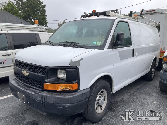 (Branchville, NJ) 2012 Chevrolet Express G2500 Cargo Van Not Running, Condition Unknown, Brake Syste