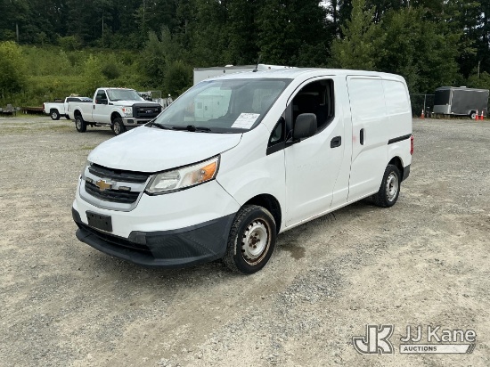 (Shrewsbury, MA) 2015 Chevrolet City Express 1LS Mini Cargo Van Runs & Moves