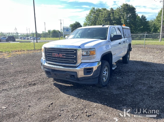 (Louisville, OH) 2016 GMC Sierra 2500HD 4x4 Extended-Cab Pickup Truck Runs & Moves