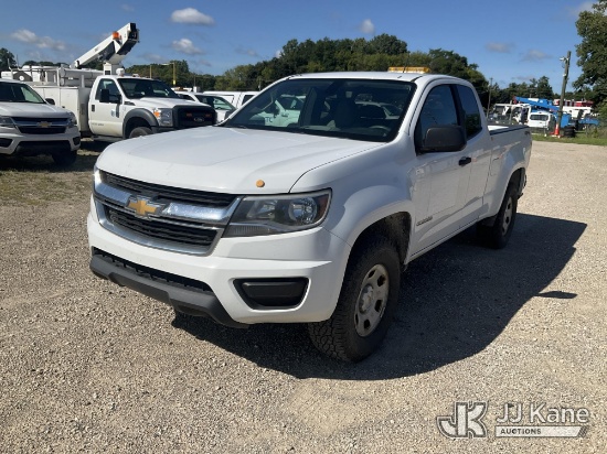 (Charlotte, MI) 2019 Chevrolet Colorado Work Truck Ext. Cab Pickup Truck Runs & Moves ) (Engine Perf
