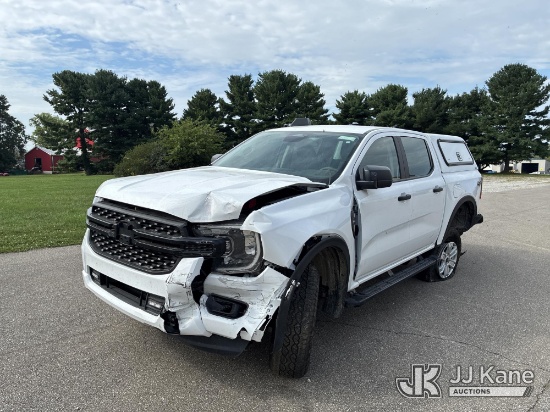 (Ashland, OH) 2024 Ford Ranger Crew-Cab Pickup Truck Runs, Transmission Non-Operational, Does Not Mo