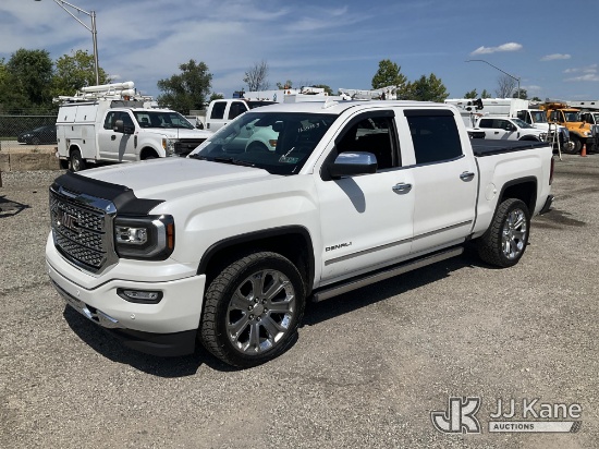 (Plymouth Meeting, PA) 2018 GMC Sierra 1500 4x4 Crew-Cab Pickup Truck Runs & Moves
