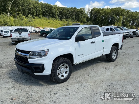 (Shrewsbury, MA) 2021 Chevrolet Colorado Extended-Cab Pickup Truck Runs & Moves