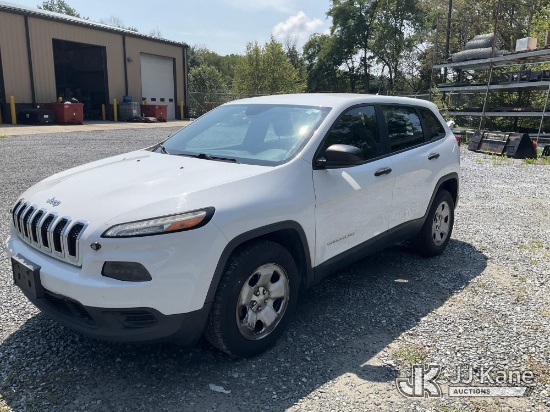 (Hagerstown, MD) 2015 Jeep Cherokee 4x4 Sport 4-Door Sport Utility Vehicle Runs & Moves) (Removal is