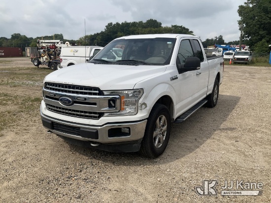 (Charlotte, MI) 2018 Ford F-150 Extended-Cab Pickup Truck Runs & Moves) (Dash Warning Indicator On