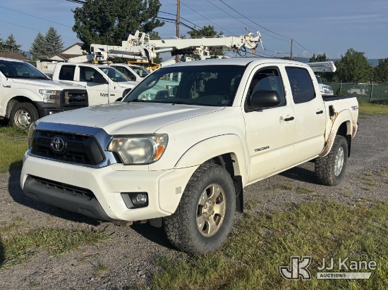 (Plains, PA) 2013 Toyota Tacoma 4x4 Crew-Cab Pickup Truck Runs & Moves) (Corrosion