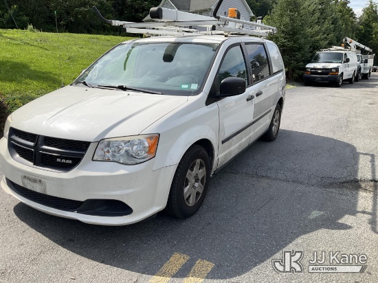 (Branchville, NJ) 2013 RAM C/V Mini Cargo Van Runs & Moves) (Exterior Defects) (Removal is by Appoin