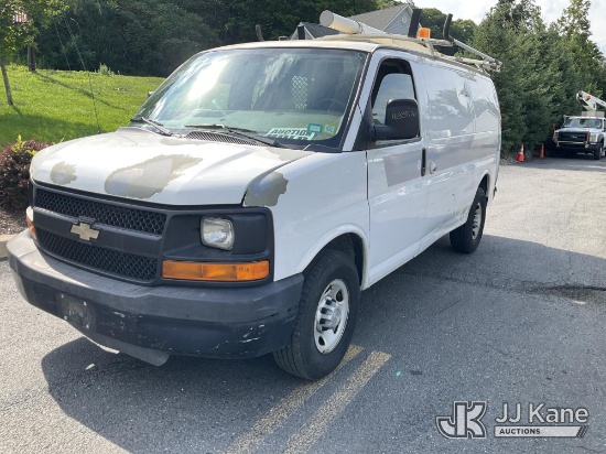 (Branchville, NJ) 2011 Chevrolet Express G2500 Cargo Van Runs & Moves) (Removal is by Appointment On