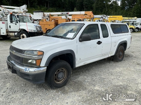 (Shrewsbury, MA) 2008 Chevrolet Colorado Extended-Cab Pickup Truck Runs, Does Not Move) (Transmissio
