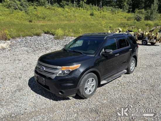 (Shrewsbury, MA) 2014 Ford Explorer 4x4 4-Door Sport Utility Vehicle Former Emergency Vehicle) (Runs