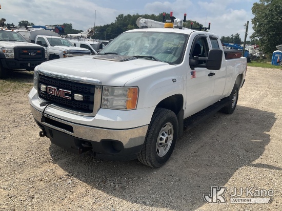 (Charlotte, MI) 2013 GMC Sierra 2500HD Extended-Cab Pickup Truck Runs & Moves) (Engine Performance C