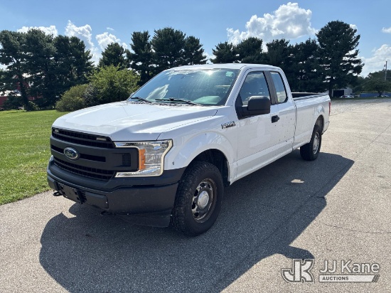 (Ashland, OH) 2019 Ford F-150 Extended-Cab Pickup Truck Runs & Moves)(Dash Warning Indicators On)(Se