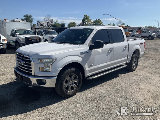 (Plymouth Meeting, PA) 2016 Ford F150 4x4 Crew-Cab Pickup Truck Runs & Moves) (Dash Warning Indicato