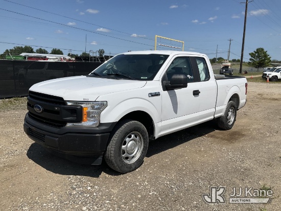 (Charlotte, MI) 2019 Ford F-150 Extended-Cab Pickup Truck Runs & Moves) (Collision Issues, Dash Warn
