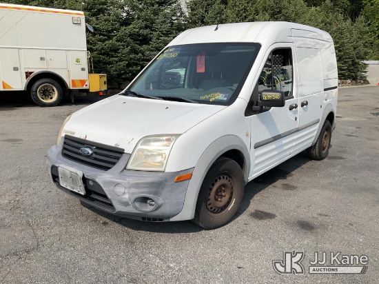 (Branchville, NJ) 2012 Ford Transit Connect Mini Cargo Van Runs & Moves) (Removal is by Appointment