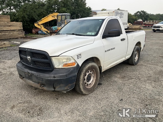 (Central Islip, NY) 2012 RAM 1500 ST SWB Pickup Truck Runs & Moves, Exterior Defects, Interior Defec