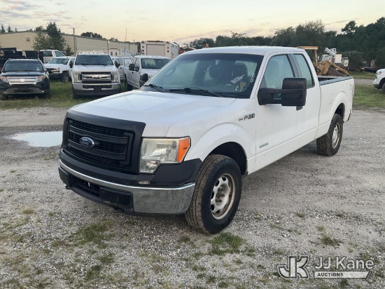 (Bellport, NY) 2014 Ford F-150 Extended-Cab Pickup Truck Runs & Moves) (Dash Warning Indicators On