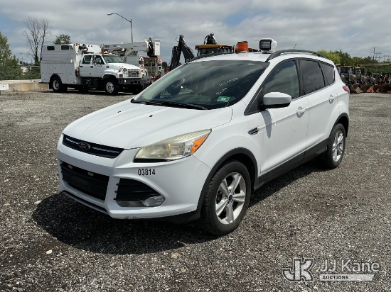 (Plymouth Meeting, PA) 2014 Ford Escape 4x4 SE 4-Door Sport Utility Vehicle Runs & Moves, Low Fuel