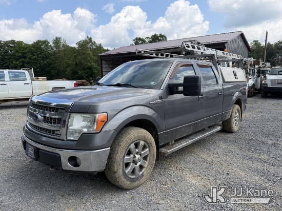 (Atlantic, PA) 2014 Ford F150 Crew-Cab Pickup Truck Runs & Moves) (Odometer Reads Kilometers Only, D