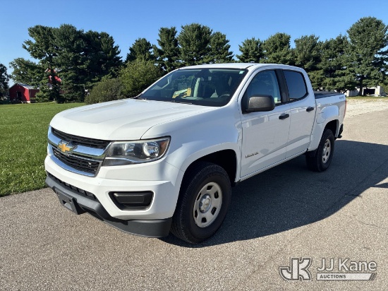 (Ashland, OH) 2018 Chevrolet Colorado Crew-Cab Pickup Truck Runs & Moves