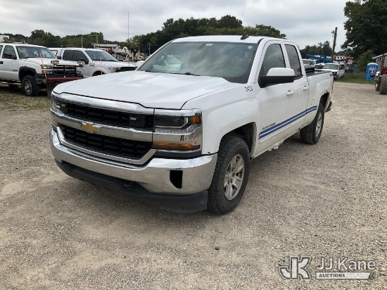 (Charlotte, MI) 2017 Chevrolet Silverado 1500 Extended-Cab Pickup Truck Runs & Moves) (Dash Warning