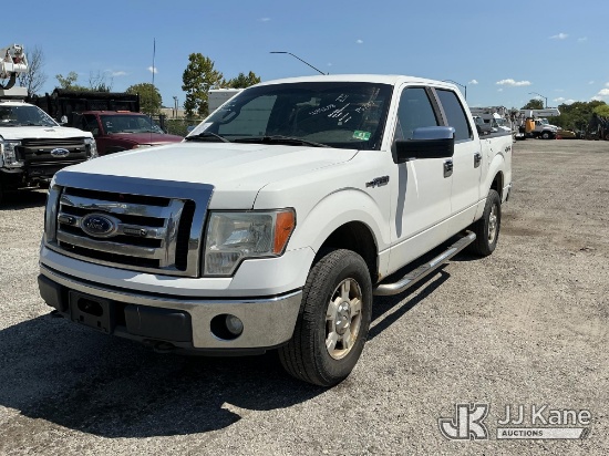 (Plymouth Meeting, PA) 2011 Ford F150 4x4 Crew-Cab Pickup Truck Runs & Moves) (Seller States: Need C