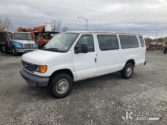 (Plymouth Meeting, PA) 2006 Ford E350 Window Cargo Van Runs & Moves) (Dash Warning Indicators On