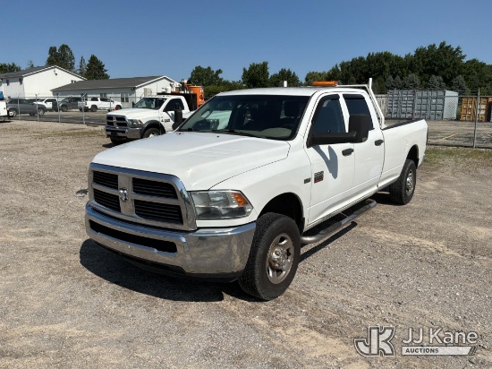 (Rosebush, MI) 2012 Dodge RAM 2500 Crew-Cab Pickup Truck Runs & Moves) (Dash Warning Indicators On