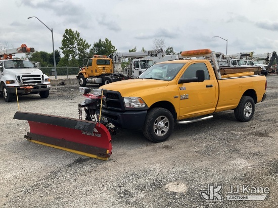(Plymouth Meeting, PA) 2016 Ram 3500 4x4 Pickup Truck Runs & Moves