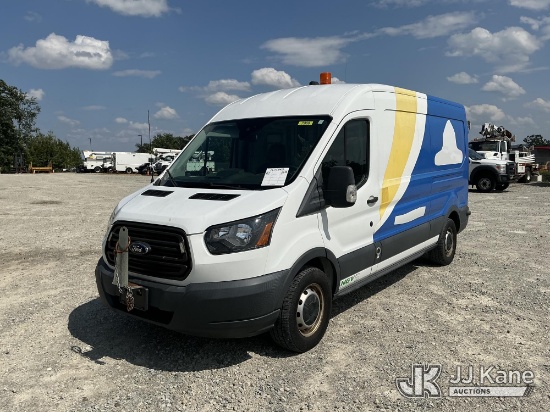 (Shrewsbury, MA) 2018 FORD Cargo Van, 2018 Ford Transit 250 Runs On CNG Only & Moves