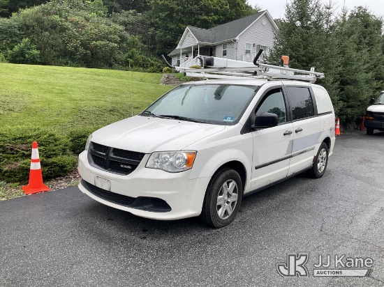 (Branchville, NJ) 2013 RAM C/V Mini Cargo Van Runs & Moves) (Windshield Deficiencies) (Removal is by
