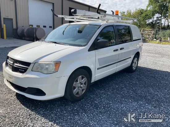 (Hagerstown, MD) 2013 RAM Mini Cargo Van Runs & Moves) (Brake System Non-Operational) (Removal is by