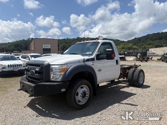 (Smock, PA) 2016 Ford F-450 SD 4x4 Regular Cab DRW Pickup Truck Runs & Moves