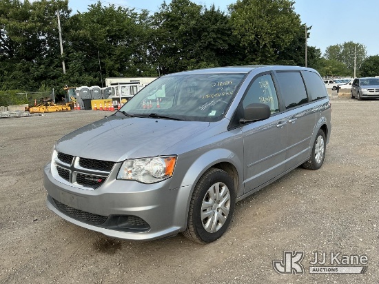 (Plymouth Meeting, PA) 2017 Dodge Grand Caravan Mini Cargo Van Runs & Moves) (Engine Wont Stay Runni