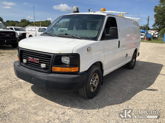 (Charlotte, MI) 2013 GMC Savana G3500 Cargo Van Runs & Moves) (Dash Warning Indicators, Corrosion