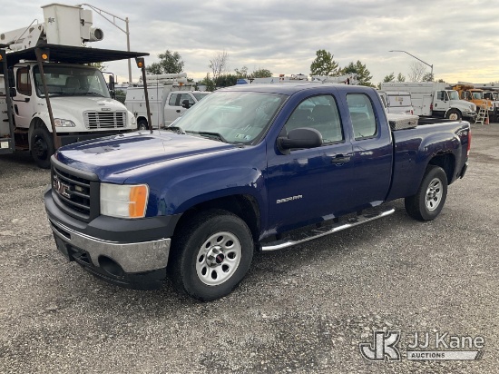 (Plymouth Meeting, PA) 2013 GMC Sierra 1500 4x4 Extended-Cab Pickup Truck Runs & Moves) (Corrosion
