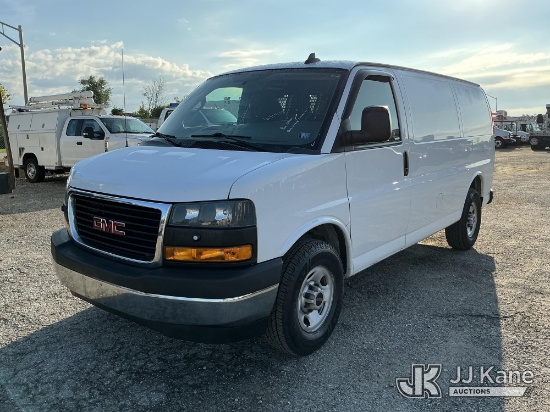 (Plymouth Meeting, PA) 2019 GMC Savana G2500 Cargo Van Runs & Moves) (Dash Warning Indicators On