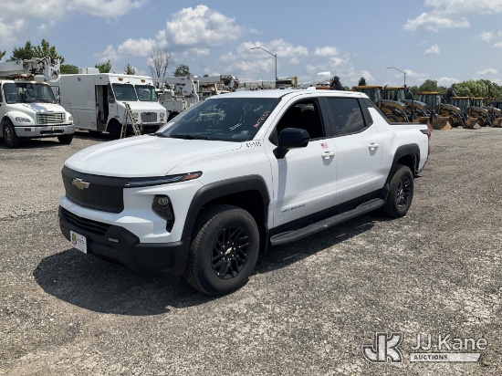 (Plymouth Meeting, PA) 2024 Chevrolet Silverado EV AWD Crew-Cab Pickup Truck Runs & Moves) (Collisio