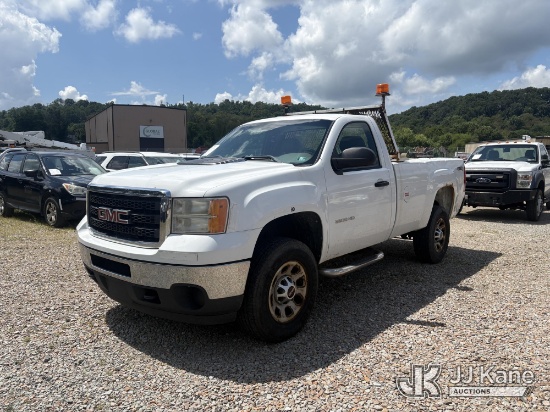 (Smock, PA) 2011 GMC Sierra 3500HD 4x4 Work Truck Long Box Pickup Truck Runs & Moves