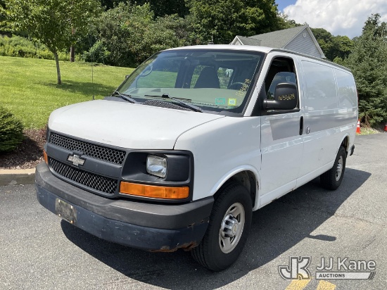 (Branchville, NJ) 2011 Chevrolet Express G2500 Cargo Van Runs & Moves) (Low Fuel Level) (Removal is