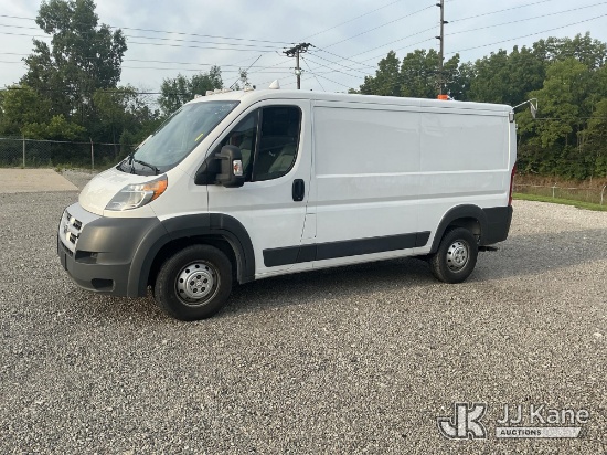 (Fort Wayne, IN) 2015 RAM Promaster 1500 Cargo Van Runs & Moves