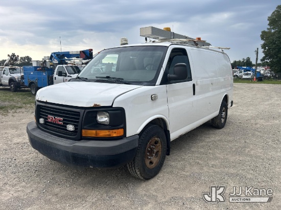 (Charlotte, MI) 2012 GMC Savana G3500 Cargo Runs & Moves) (Dash Warning Indicators On