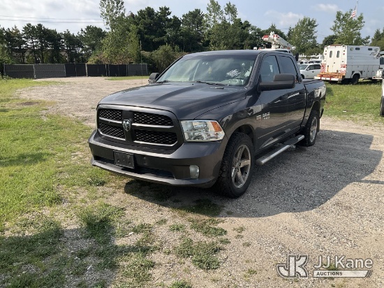 (Bellport, NY) 2014 RAM 1500 Crew-Cab Pickup Truck Runs & Moves) (Dash Warning Indicator On) (Seller