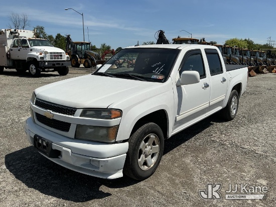 (Plymouth Meeting, PA) 2010 Chevrolet Colorado Crew-Cab Pickup Truck Runs & Moves) (Dash Warning Ind