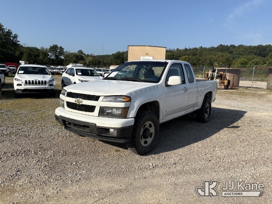 (Smock, PA) 2009 Chevrolet Colorado 4x4 Extended-Cab Pickup Truck Runs & Moves) (Engine Won't Stay R